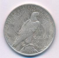 Amerikai Egyesült Államok 1922. 1$ Ag "Béke" T:XF,VF patina USA 1922. 1 Dollar Ag "Peace" C:XF,VF patina Krause KM#150