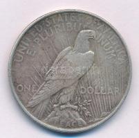 Amerikai Egyesült Államok 1922. 1$ Ag "Béke" T:XF,VF patina USA 1922. 1 Dollar Ag "Peace" C:XF,VF patina Krause KM#150