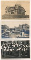 15 db régi magyar város képeslap / 15 pre-1945 Hungarian town-view postcards