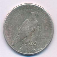 Amerikai Egyesült Államok 1923S 1$ Ag "Béke" T:XF patina, ph. USA 1923S 1 Dollar Ag "Peace" C:XF patina, edge error Krause KM#150
