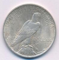Amerikai Egyesült Államok 1924. 1$ Ag "Béke" T:XF patina USA 1924. 1 Dollar Ag "Peace" C:XF patina Krause KM#150