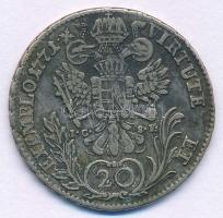 Ausztria 1771A/IC-SK 20kr Ag "II. József" (6,53g) T:VF
Austria 1771A/IC-SK 20 Kreuzer Ag ...