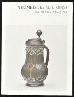 Neumeister Alte Kunst árverési katalógus, antikvitások és festmények témában.