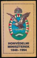 Ács Tibor et al.: Honvédelmi miniszterek 1848-1994. Bp., 1994, Zrinyi. Kiadói papírkötés.