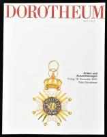 Dorotheum árverési katalógus, kitüntetések témában, 2022