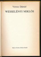 Veress Dániel: Wesselényi Miklós. Bp., 1983, Móra. Kiadói kartonált papírkötés