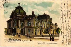 1903 Budapest XIII. Vígszínház, litho (EM)