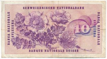 Svájc 1960. 10Fr T:F
Switzerland 1960. 10 Francs C:F
Krause P#45