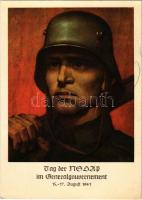 Tag der NSDAP im Generalgouvernement 15-17. August 1941. Ein Jahr NSDAP im Generalgouvernement, Krakau / WWII NSDAP German Nazi Party propaganda, General Government in Kraków, military occupation s: W. Hoeck + "Ein Jahr NSDAP im Generalgouvernement Krakau 15-17. 8. 1941" So. Stpl. (EK)