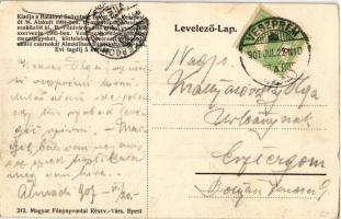 1907 Badacsony, bazaltok. Balatoni Szövetség kiadása