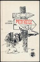 Sára Sándor: Pergőtűz. A 2. magyar hadsereg pusztulása a Donnál. Bp., 1988, Tinódi. Első kiadás. Kiadói papírkötés, a hátsó borítón a gerincnél foltokkal.