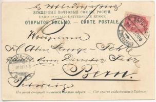 1900 Warszawa, Varsovie, Warschau, Warsaw; Hotel Europejski. Naklad St. Winiarskiego, Art Nouveau, f...