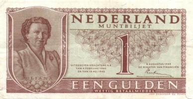 Hollandia 1949. 1G (3x) T:II,III