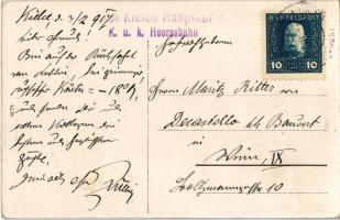 1917 Slowik (Kielce), Slowik pod Kielcami; general view + "Station Kielce Hauptbhf. K.u.K. Heer...