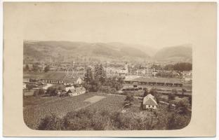 1937 Tenke, Tinca (?); látkép, vasútállomás, templom / general view, railway station, church. photo (EK)