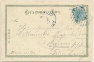 1902 Bielsko-Biala, Bielitz; Sparkassa, Tunelstrasse, Sportpavillon / savings bank, street, sport pa...