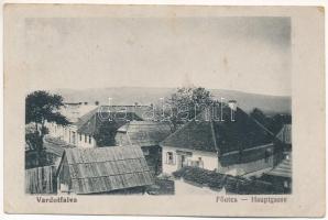 1917 Várdotfalva, Vardotfalau (Csíkszereda, Miercurea Ciuc); Fő utca, Groszberg Náthán üzlete / Hauptgasse / main street, shop (fl)