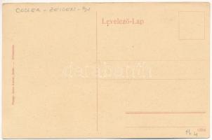 Feketehalom, Zeiden, Codlea; Aus Siebenbürgen. Der Sieger / Erdélyi folklór, bivalyok. Photogr. Atel...