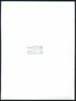 cca 1974 Müller Ferenc budapesti fotóművész pecséttel jelzett, vintage fotóművészeti alkotása (Regge...