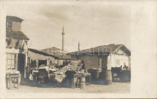 Bor market with minaret