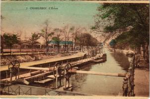 1925 Charleroi, L'Écluse / dam, sluice (fl)