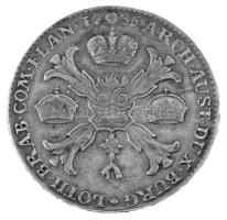 Osztrák Németalföld 1785. Tallér / Couronne Ag "II. József" I. típus (29,42g) T:VF
Austri...