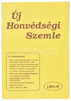 Új Honvédségi Szemle 1991/9. száma. A tartalomban többek között Kelet- és Közép-Európa a Varsói Szerződés megszűnése után, 45 év honvédelmi miniszterei, A tisztképzés jövőjéről.