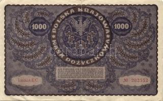 Lengyelország 1919. 100M + 1000M T:III