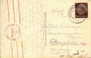 1940 Mödling, Beethoven-Haus / Beethoven summer house (today museum). Verlag: Photo Hubmann + feldpo...