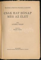 Drasche-Lázár Alfréd: Azaldár. Egyetemes Regénytár. + Ludwig Wolff: Csak hat hónap még az élet. Ford...