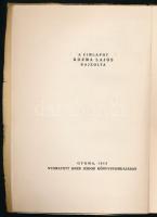 Balázs Béla: Kalandok és figurák. Vázlatok. Gyoma, 1918., Kner Izidor, 1 (címkép, Balázs Béla arckép...