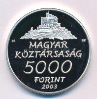 2003. 5000Ft Ag "Hollókő" kapszulában T:PP Adamo EM185