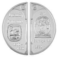 2000. 2000Ft Ag "Lorántffy Zsuzsanna / Sárospatak" (2xklf) kapszulában T:PP 
Adamo EM167