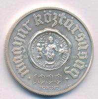 1995. 1000Ft Ag "Pannonhalma 996-1996" kapszulában T:BU Adamo EM140