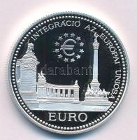 1998. 2000Ft Ag "Integráció az EU-ba - EURO II" kapszulában T:PP  Adamo EM157