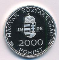 1998. 2000Ft Ag "Integráció az EU-ba - EURO II" kapszulában T:PP 
Adamo EM157