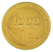 2002. 1000Ft Cu-Zn "Üzenet" szétcsavarható érme, kapszulában T:UNC Adamo EM182