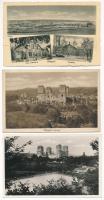 Diósgyőr (Miskolc), vár - 6 db régi képeslap vegyes minőségben