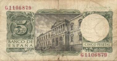 Spanyolország 1954. 5P T:III