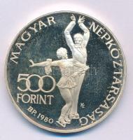 1980. 500Ft Ag "Téli Olimpia - Lake Placid" T:AU (eredetileg PP) folt Adamo EM60