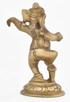 Táncoló Ganésa. Bronz, Kína, 20. sz. első fele, jelzés nélkül, hibátlan, m: 8,5 cm