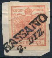 1850 15centes "BASSANO"