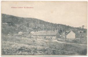 1908 Badacsonytomaj, Kőbánya, Collone B állomás (bazaltbánya). Rokob Kálmán kiadása (Rb)