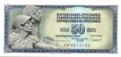 Jugoszlávia 1968-86. 10D, 20D (2x), 50D, 100D, 500D T:I Összesen 6db!