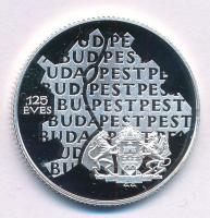 1998. 750Ft Ag "Budapest 125 éves" kapszulában T:PP Adamo EM149