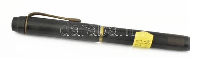 Antik töltőtoll, h: 13 cm