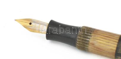 Antik töltőtoll, h: 13 cm