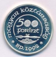 1992. 500Ft Ag "Szent László" kapszulában T:UNC (eredetileg PP) patina
Adamo EM125