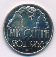 1987. 500Ft Ag &quot;Nyári Olimpia - Szöul 1988&quot; sérült kapszulában T:BU  Adamo EM99