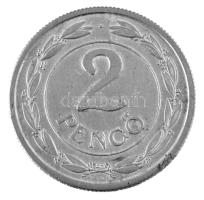 1941. 2P Al "hullámos talpú" T:XF kis anyaghiba
Hungary 1941. 2 Pengő Al "base of 2 ...